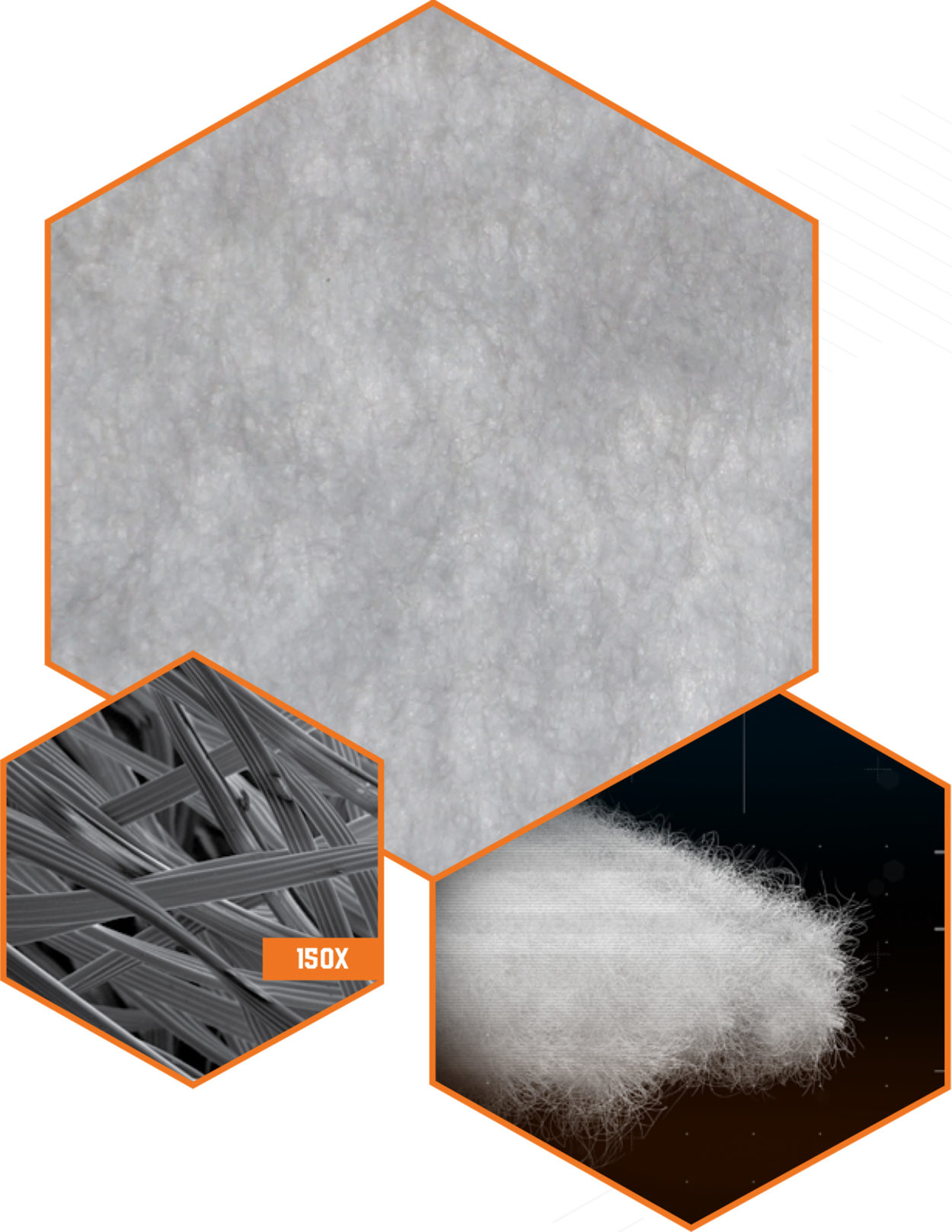 Nahaufnahme Polartec Power Fill