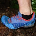 Feuchte Waldwege sind dem Dynafit Felkine genauso egal wie steinige Geröllwüsten. | Foto: Flo Fischl