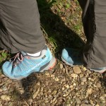 Der La Sportiva Primer Wanderschuh ist gerade jenseits befestigter Wege zuhause. | Foto: Michaela Simchen
