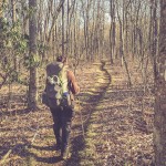 Der Appalachian Trail und seine Wegmarkierung – der White Blaze. | Foto: Feel4Nature