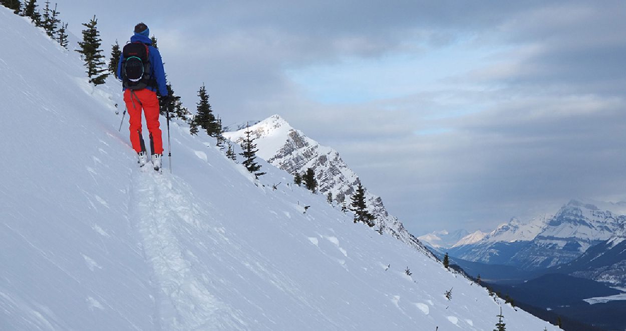 Skitouren in Kanada bedeutet (meistens) Einsamkeit und Ruhe. | Foto: Basti Fiedler