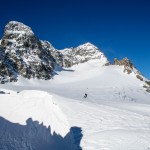 Ausblick von der Porta Es-cha zum Piz Kesch. | Foto: Franz Mösbauer