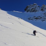 Skitouren im Engadin, Zuoz. | Foto: Franz Mösbauer
