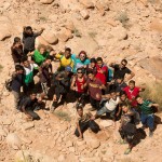 Klettern mit 18 Jugendlichen aus dem SOS Kinderdorf in Amann. | Foto: Michael Seidl