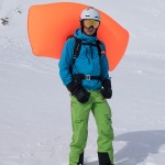 160 Liter Füllvolumen hat der verschweißte Avabag. | Foto: Christoph Oberschneider