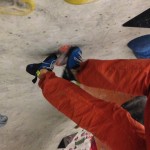 Mit der Spitze sitzt beim Five Ten Quantum der Hook. | Foto: Stefan Rehm