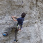 Form der Kletterschuhe: Top - Tagesform des Kletterers: Pflup. | Foto: Stefan Rehm