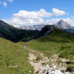 Über den Gemstelpass geht es (leider) recht schnell schon wieder zurück ins Tal. | Foto: Julia Gebauer