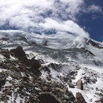 Spaltenzone am Weissmies. | Foto: Ben Weiler