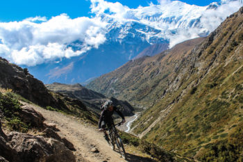 So muss das: Die Annapurnarunde lohnt sich auch mit dem Bike! | Foto: Thomas Plank
