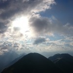 Blick vom Gipfel Richtung Ochsenkopf und Stanser Joch. | Foto: Arnold Zimprich