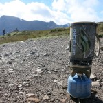 Der Jetboil Flash PCS ist mehr als nur ein Schönwetter-Kocher. | Foto: Iris Schulte Renger