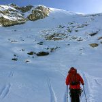 Wir hatten Glück: bei unserer Skitour auf den Gran Paradiso hatten wir den Berg praktisch für uns allein. | Foto: Michael Hrobath