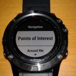 In der Fremde und auf der Suche nach einem Restaurant? Die Fenix 5X zeigt es unter POIs an. | Foto: Arnold Zimprich