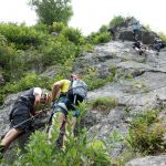 Ab in den Übungsklettersteig Hanauer Stein - ausgerüstet mit dem Skylotec Rider 3.0. | Foto: Christoph Dirnberger