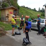 Erste Erklärungen von Bergführer Mani zum Raider 3.0 | Foto: Christoph Dirnberger