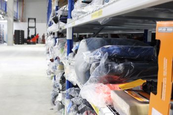 Knapp 200.000 Artikel wurden in drei Tagen umgezogen.