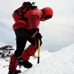 Die Annapurna Jacket von Mountain Equipment im Einsatz. | Foto: David Kurz/Ramón Schweden