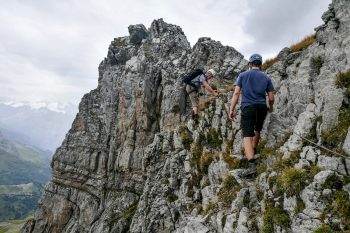 Der Graustock Klettersteig in Engelberg | Foto: Marco Peter