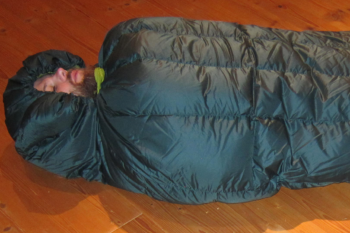 Der Kopfteil des Mountain Equipment Spellbinder lässt sich perfekt anpassen. | Foto: Joachim Riedle