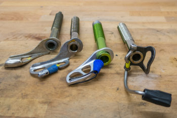 Eisschrauben verschiedener Marken