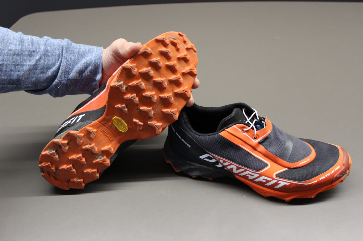 Der Dynafit Feline Up Pro von unten.