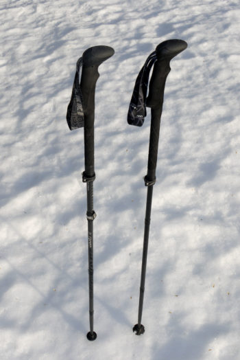 Der Leki Black Series CLD recht mit Vorgängermodell Leki Black Series ELD