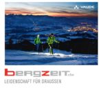 Zwei Nachtskitourengeher am Berg