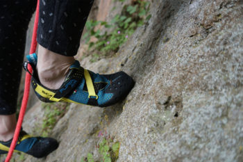 Der Scarpa Furia Air am Fels
