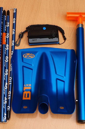 LVS-Gerät, Lawinensonde & Lawinenschaufel